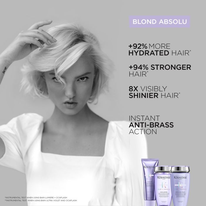 Set Kerastase Blond Absolu 2 x Bain Lumiere - Sampon 250ml - Beauty Lounge