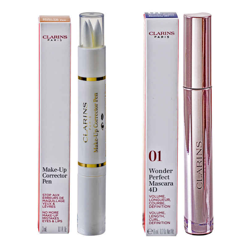 Clarins Set Mascara 4D 8ml si Corrector Pencil 3ml
