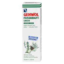 Încarcă imaginea în Galerie, Gehwol Fusskraft Green - Crema Pentru Piele Normala 75ml
