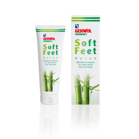 Gehwol Fusskraft Soft Feet Scrub 125ml - Exfoliant cu Bambus si Jojoba - Beauty Lounge