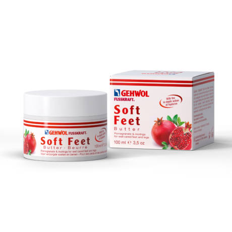 Gehwol Fusskraft Soft Feet Butter - Unt pentru Piele Uscata cu Rodie si Moringa 100ml - Beauty Lounge