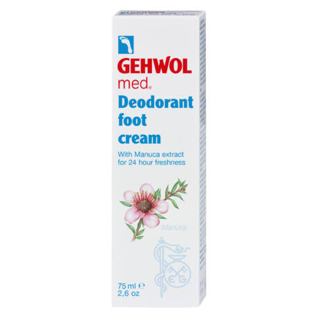 Gehwol Med Deodorant Foot Cream 75ml - Crema Deodoranta Pentru Picioare - Beauty Lounge