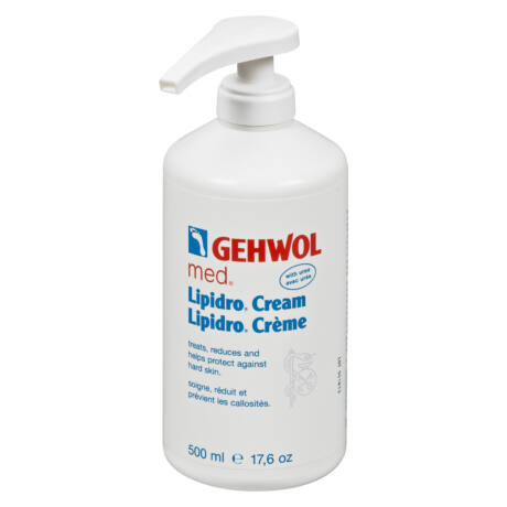 Gehwol Lipidro Cream - Crema de Ingrijire pentru Piele Foarte Uscata si Aspra 500ml - Beauty Lounge