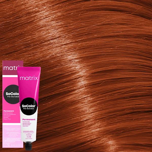 Matrix Vopsea de Par Socolor 8RC Blond Deschis Rosu Aramiu 90 ml - Beauty Lounge
