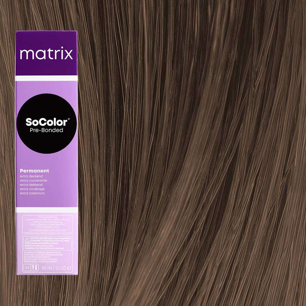 Matrix Vopsea de Par Socolor 508NA Extra Acoperire Blond Deschis Natural Cenusiu 90 ml - Beauty Lounge