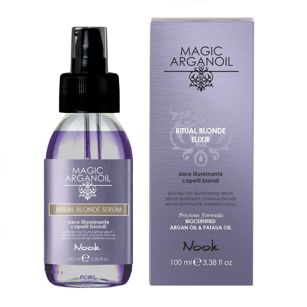 Nook Magic Argan Oil Ritual Blonde Ser de Par Iluminator 100ml