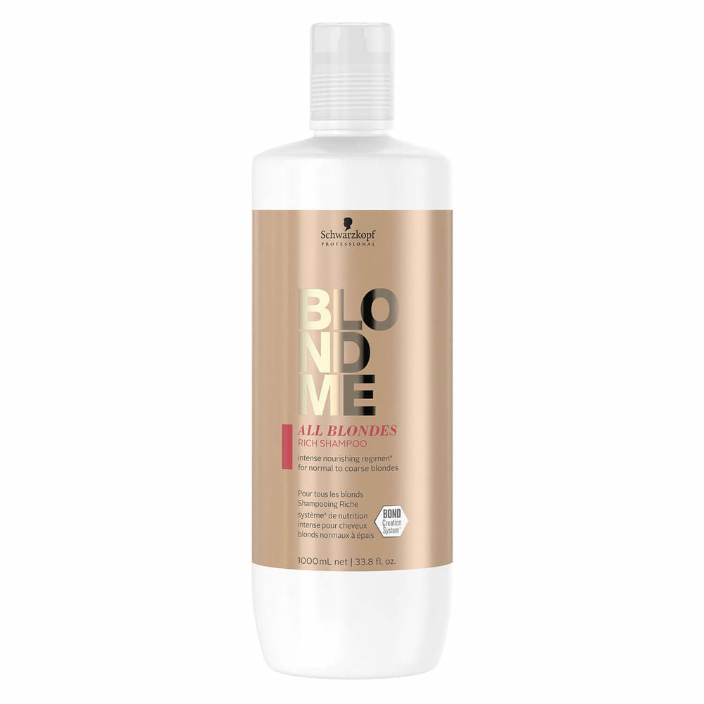 Schwarzkopf Professional Blond Me Sampon Rich All Blonde 1000ml