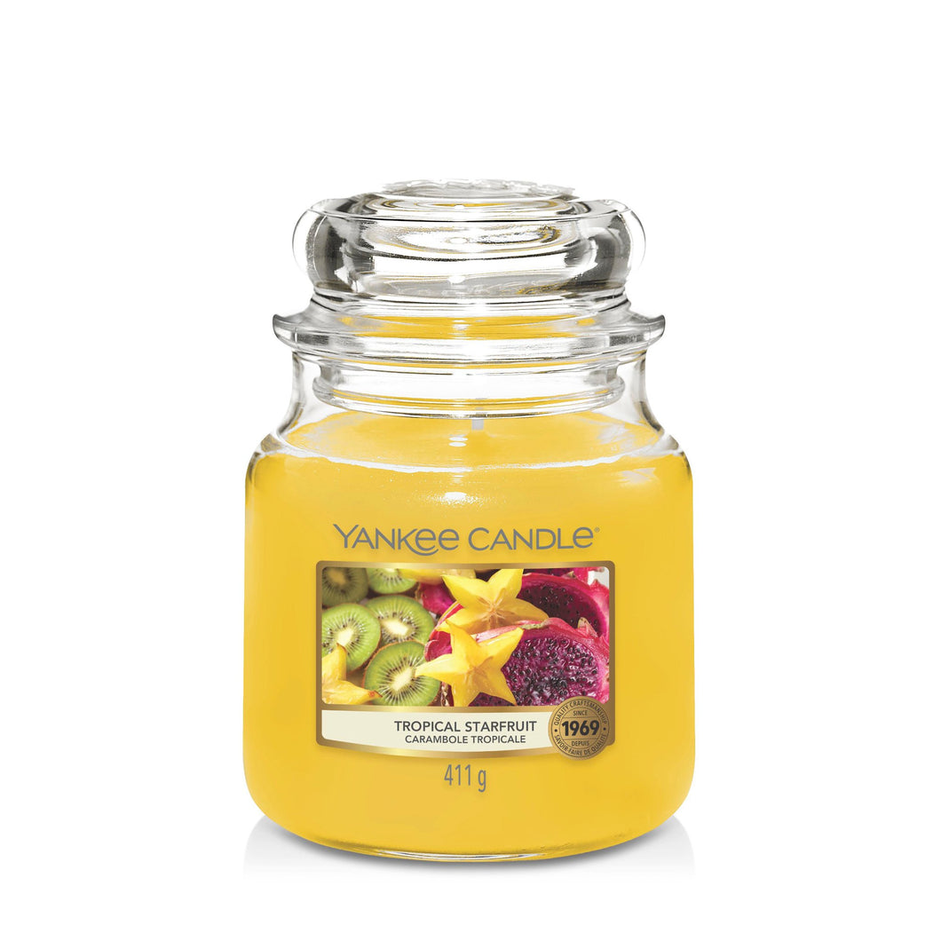 Yankee Candle Tropical Starfruit - Lumanare Parfumata 411g