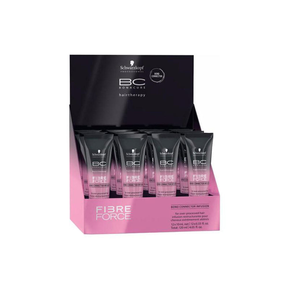 Schwarzkopf Professional BC Bonacure FibreForce Ser Cu Keratina Bond 12X10ml