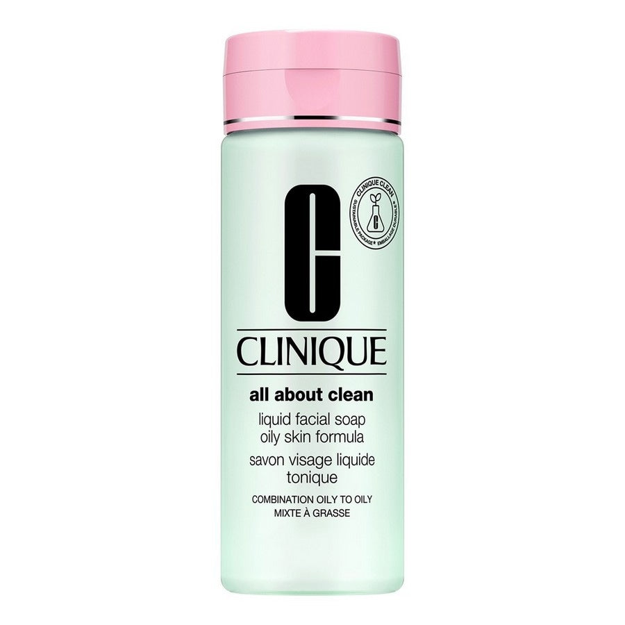 Clinique Liquid Facial Soap Oily Sk 200ml - Sapun Lichid Ten Gras - Beauty Lounge
