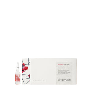 Simply Zen Stimulating Scalp Lotion Fiole 8x6ml - Tratament Impotriva Caderii Parului
