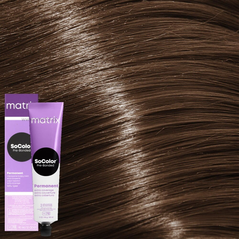 Matrix Vopsea de Par Socolor 505N Saten Deschis Natural 90ml New - Beauty Lounge