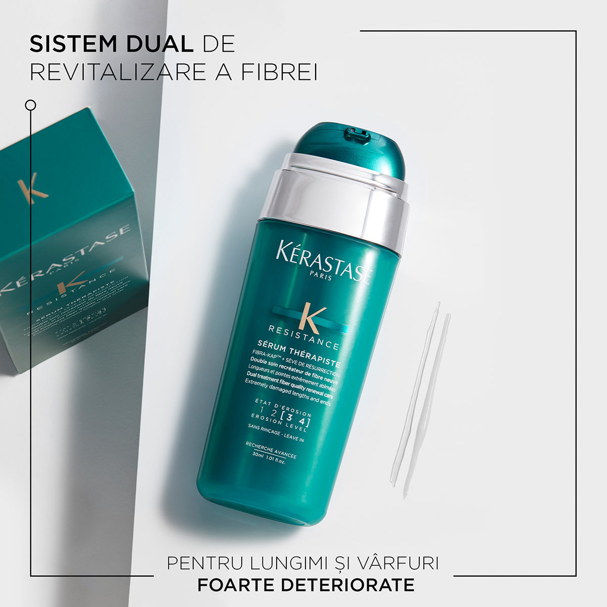 Kerastase Resistance Serum Therapiste Tratament Dual 30ml - Beauty Lounge