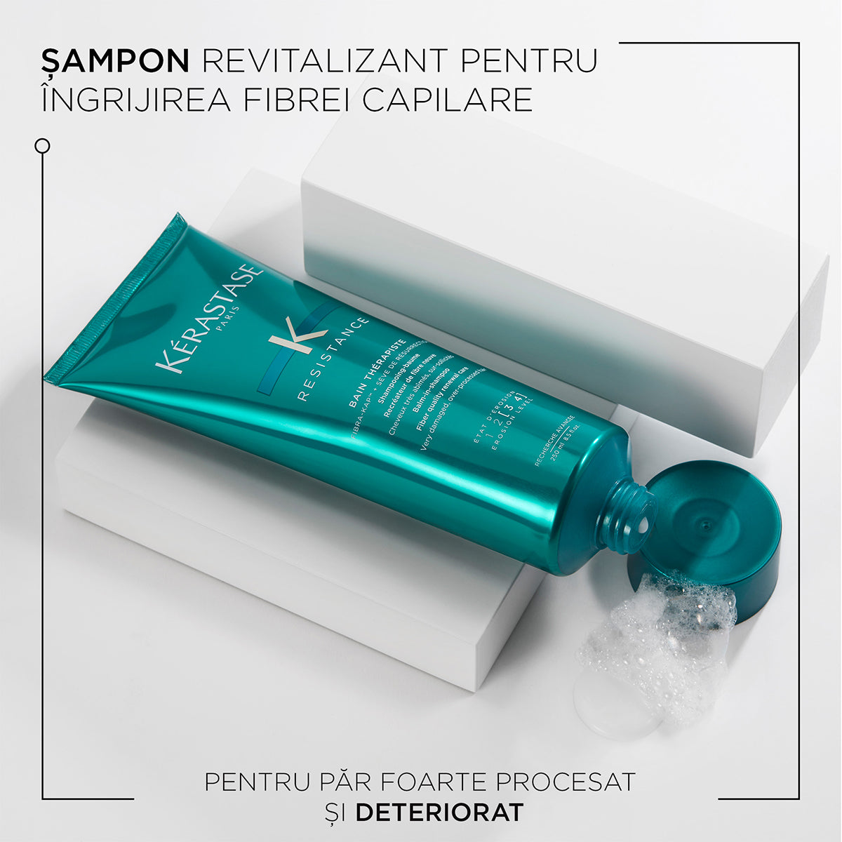 Kerastase Resistance Bain Therapiste Sampon 250ml - Beauty Lounge