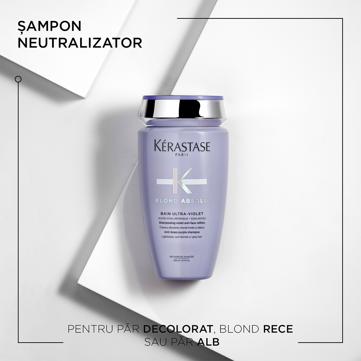 Kerastase Blond Absolu Ultra-Violet - Sampon Pentru Neutralizarea Tonurilor Galbene 250ml - Beauty Lounge