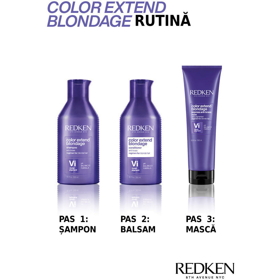 Redken Color Extend Blondage 300ml - Balsam cu Pigment Violet