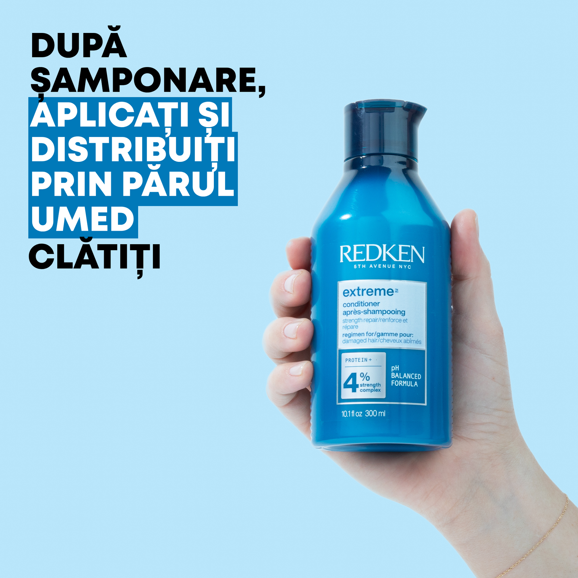 Redken Extreme - Balsam Pentru Par Deteriorat cu Proteine 300ml - Beauty Lounge