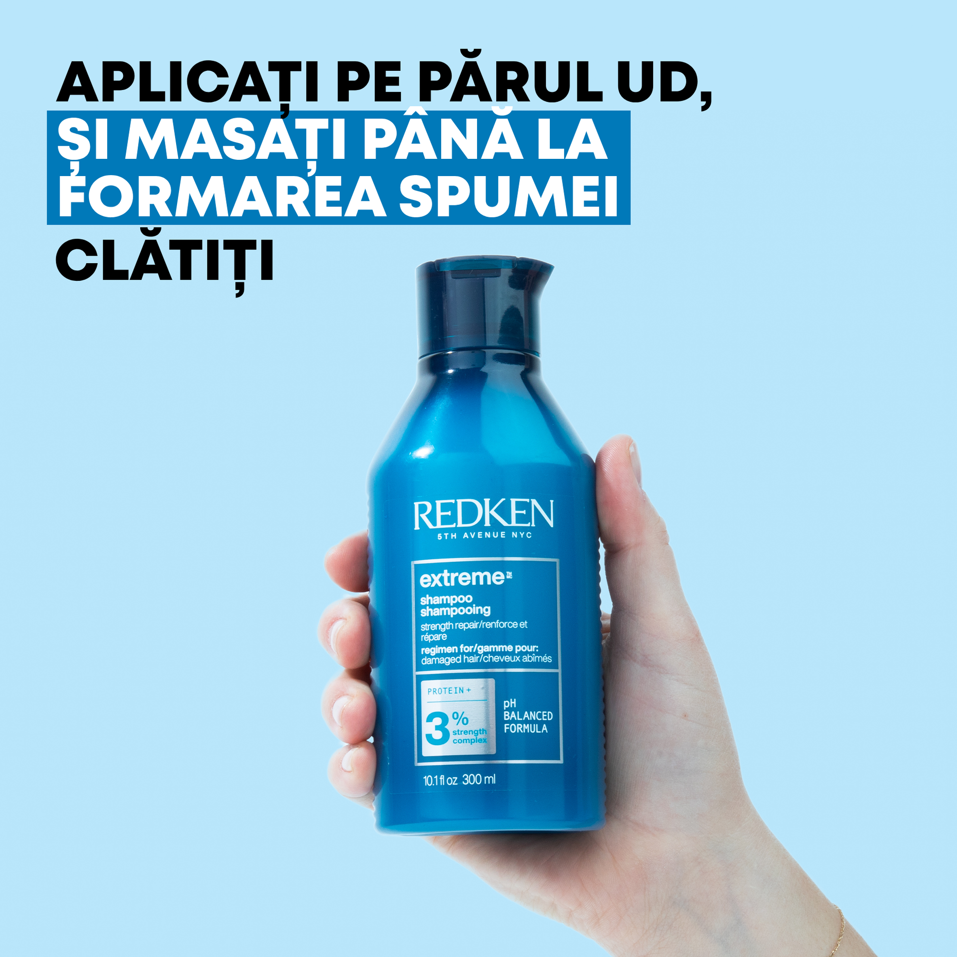 Redken Extreme - Sampon Pentru Par Deteriorat cu Proteine 300ml - Beauty Lounge
