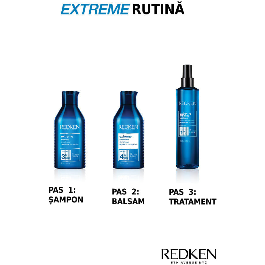 Redken Extreme - Sampon Pentru Par Deteriorat cu Proteine 300ml - Beauty Lounge