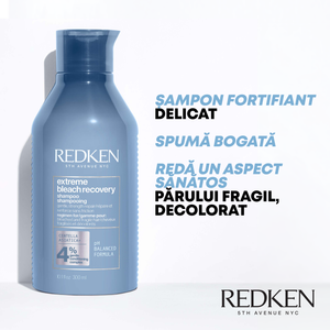 Redken Extra Bleach Recovery - Sampon Pentru Par Fragil si Decolorat 300ml