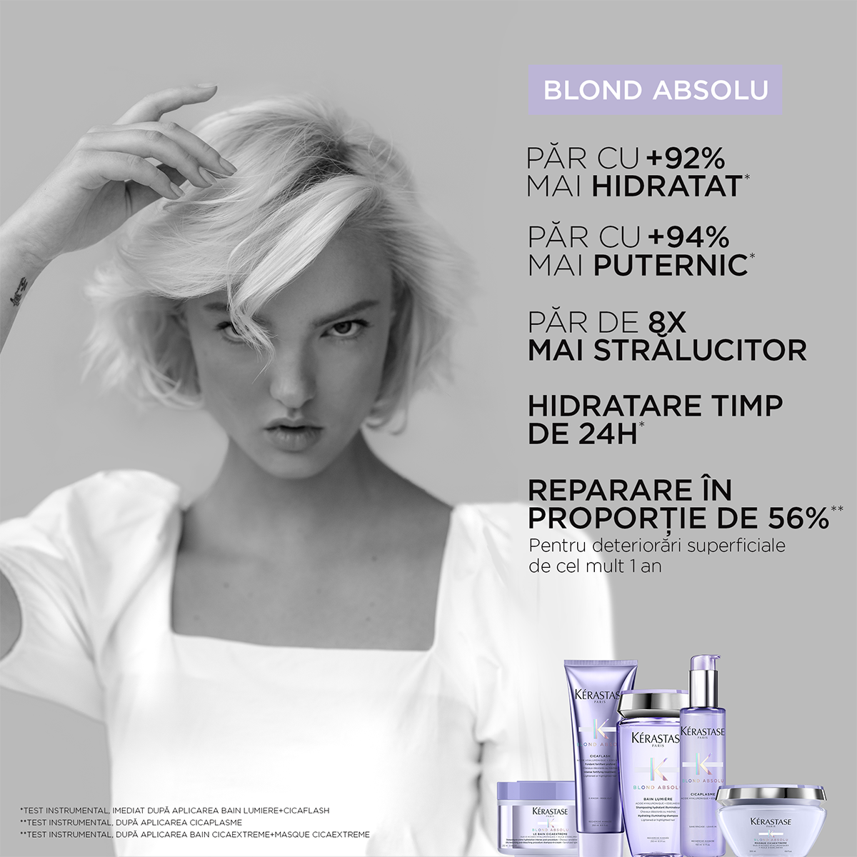 Kerastase Blond Absolu Masque Cicaextreme 200ml - Masca Intens Hidratantă Post-Decolorare - Beauty Lounge