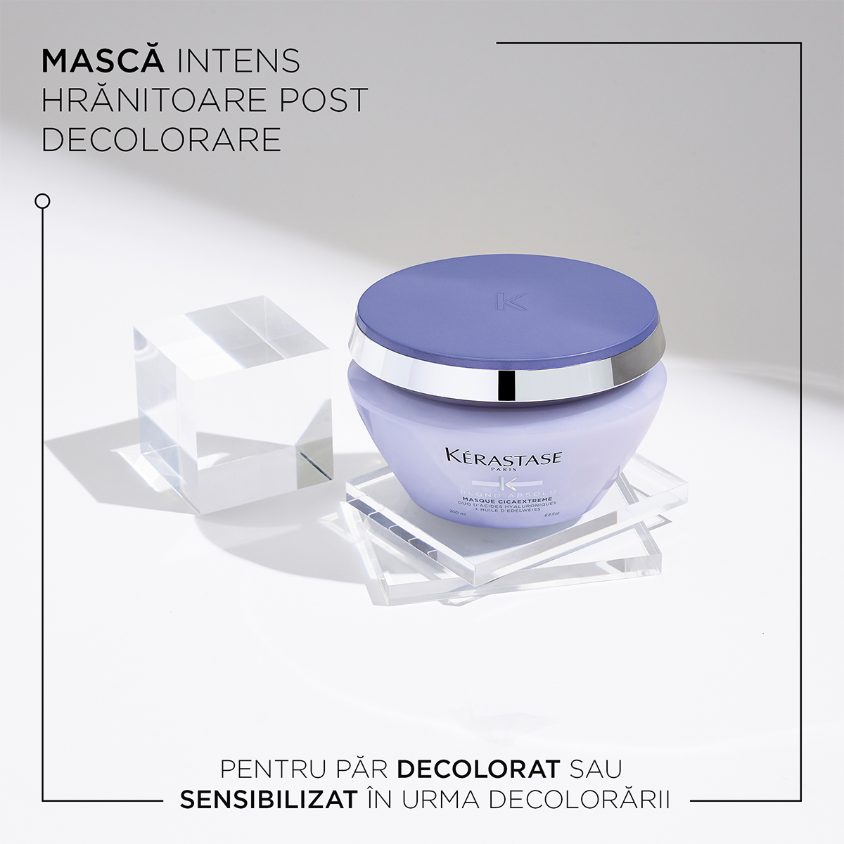 Kerastase Blond Absolu Masque Cicaextreme 200ml - Masca Intens Hidratantă Post-Decolorare - Beauty Lounge