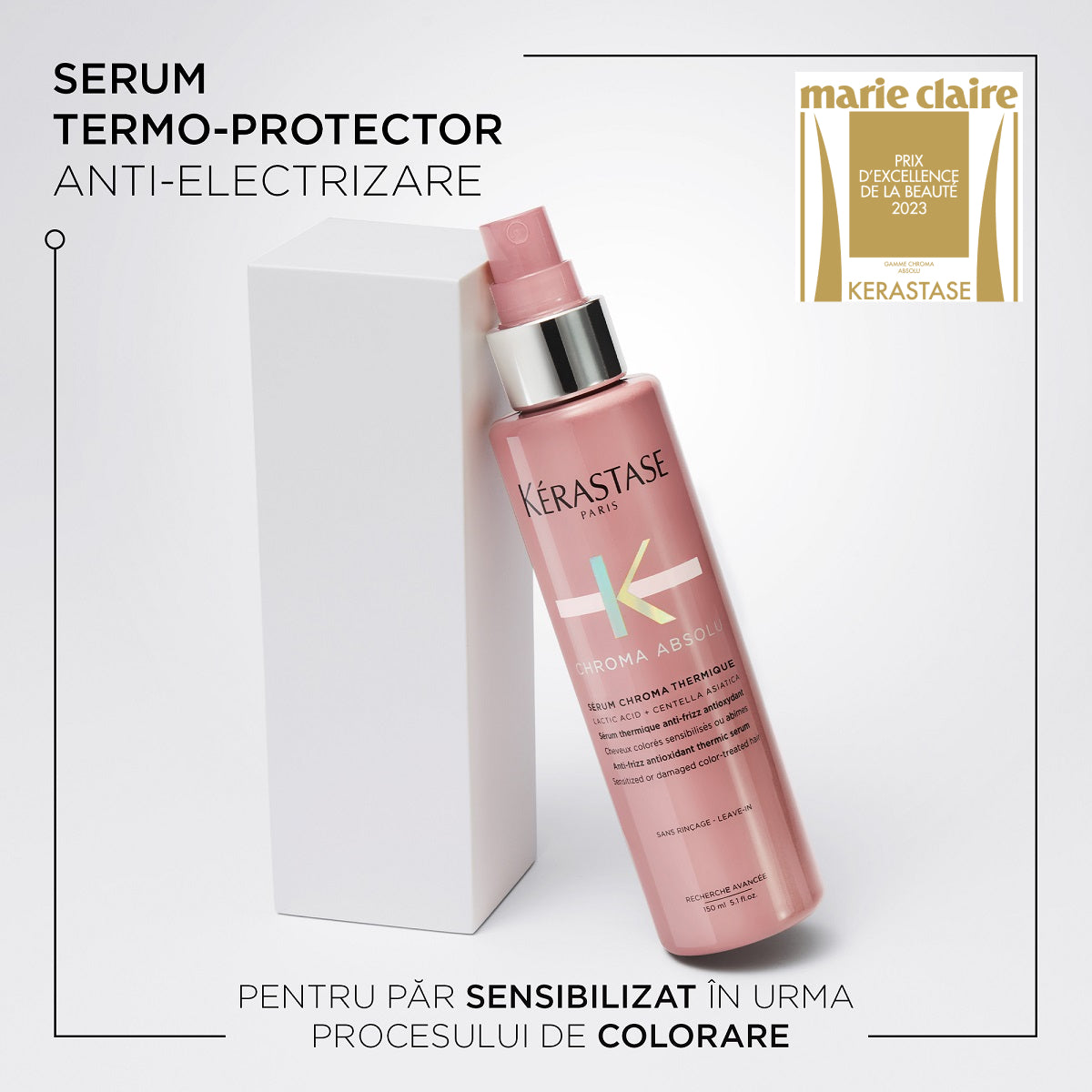 Kerastase Chroma Absolu Serum Thermique - Protectie Termica pentru Par Vopsit 150ml - Beauty Lounge