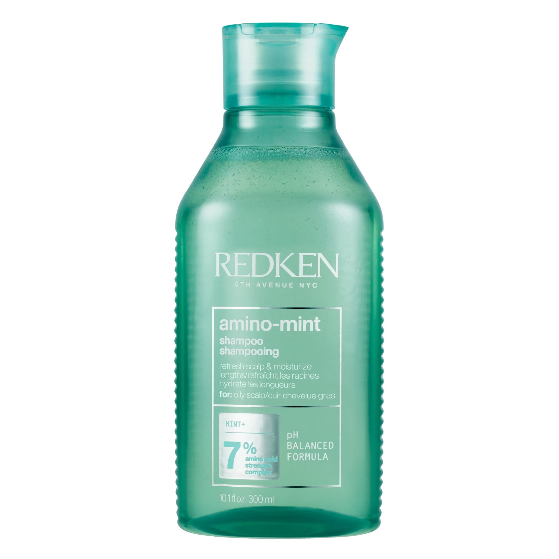 Redken Amino Mint - Sampon Profesional cu Menta pentru Scalp Gras 300ml - Beauty Lounge