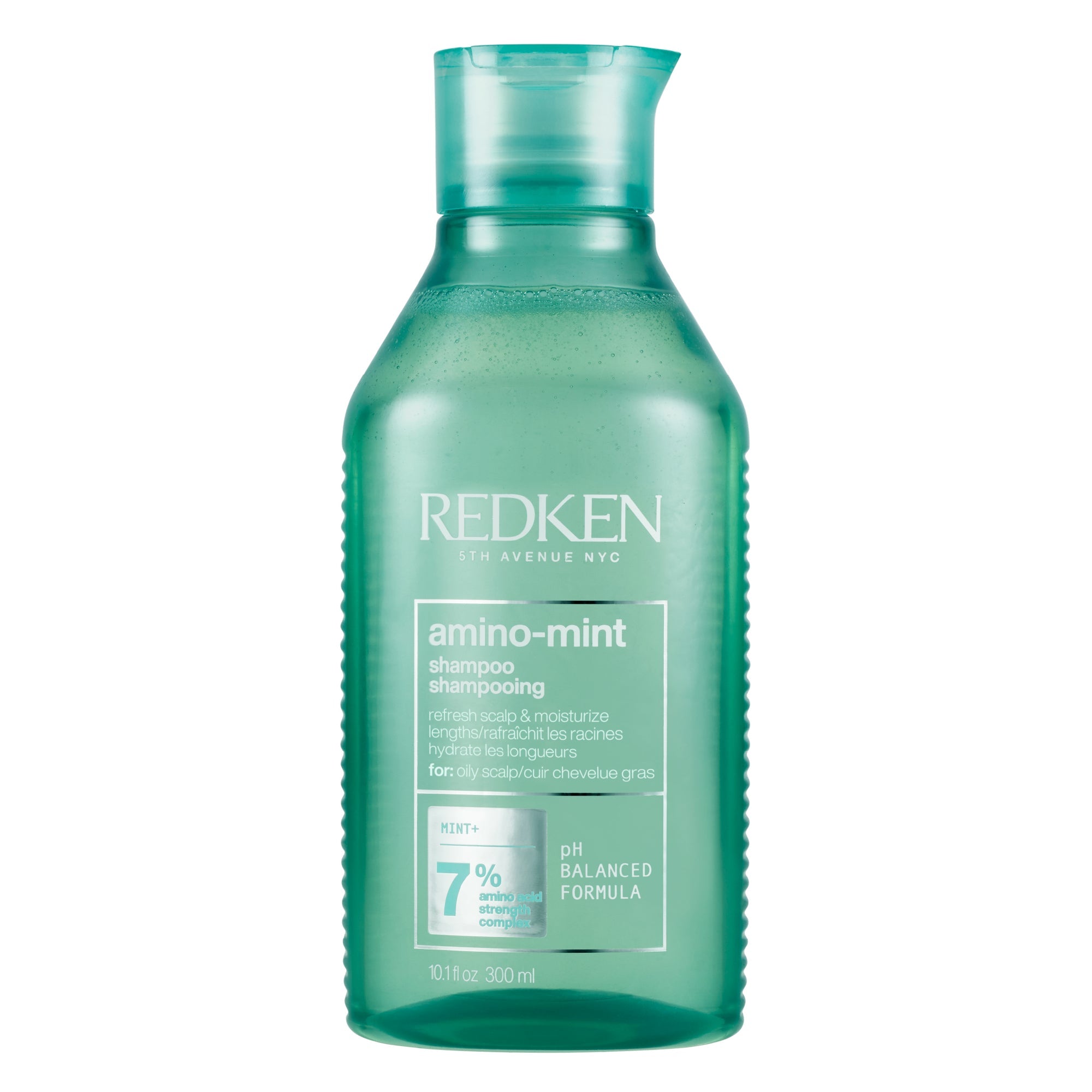 Redken Amino Mint - Sampon Profesional cu Menta pentru Scalp Gras 300ml - Beauty Lounge