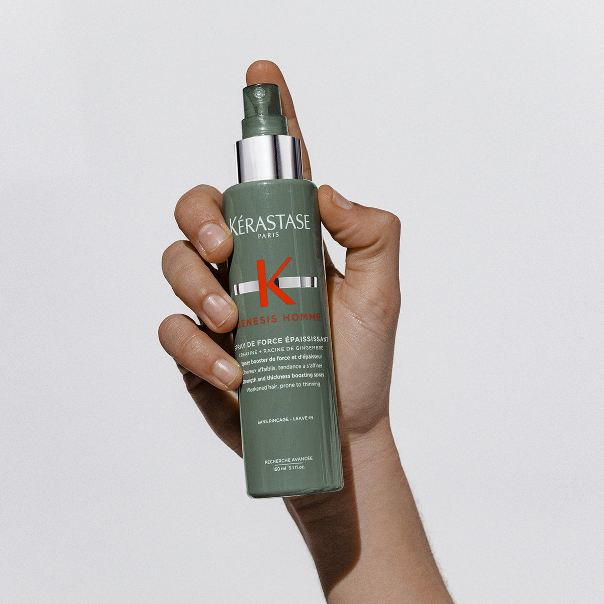 Kerastase Genesis Homme Spray de Force - Spray Fortifiant si Densificator Pentru Par Subtire 150ml - Beauty Lounge