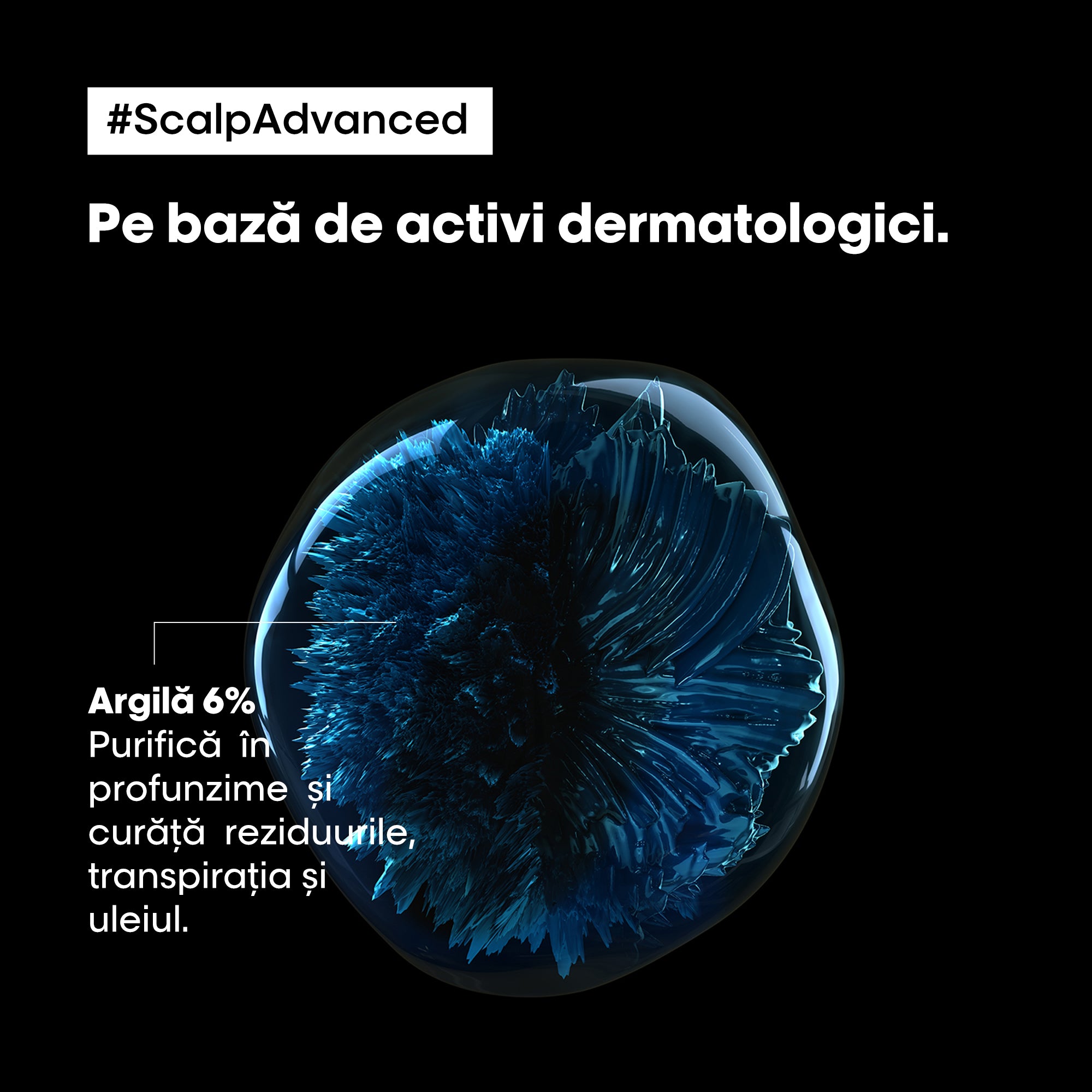 L’Oreal Professionnel SE Scalp Advanced 2in1 Sampon si Masca 250ml cu Argila Purifianta