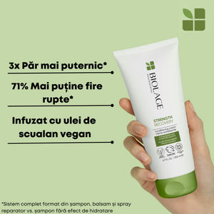 Matrix Biolage Strength Recovery - Balsam Profesional Imbogatit 200ml