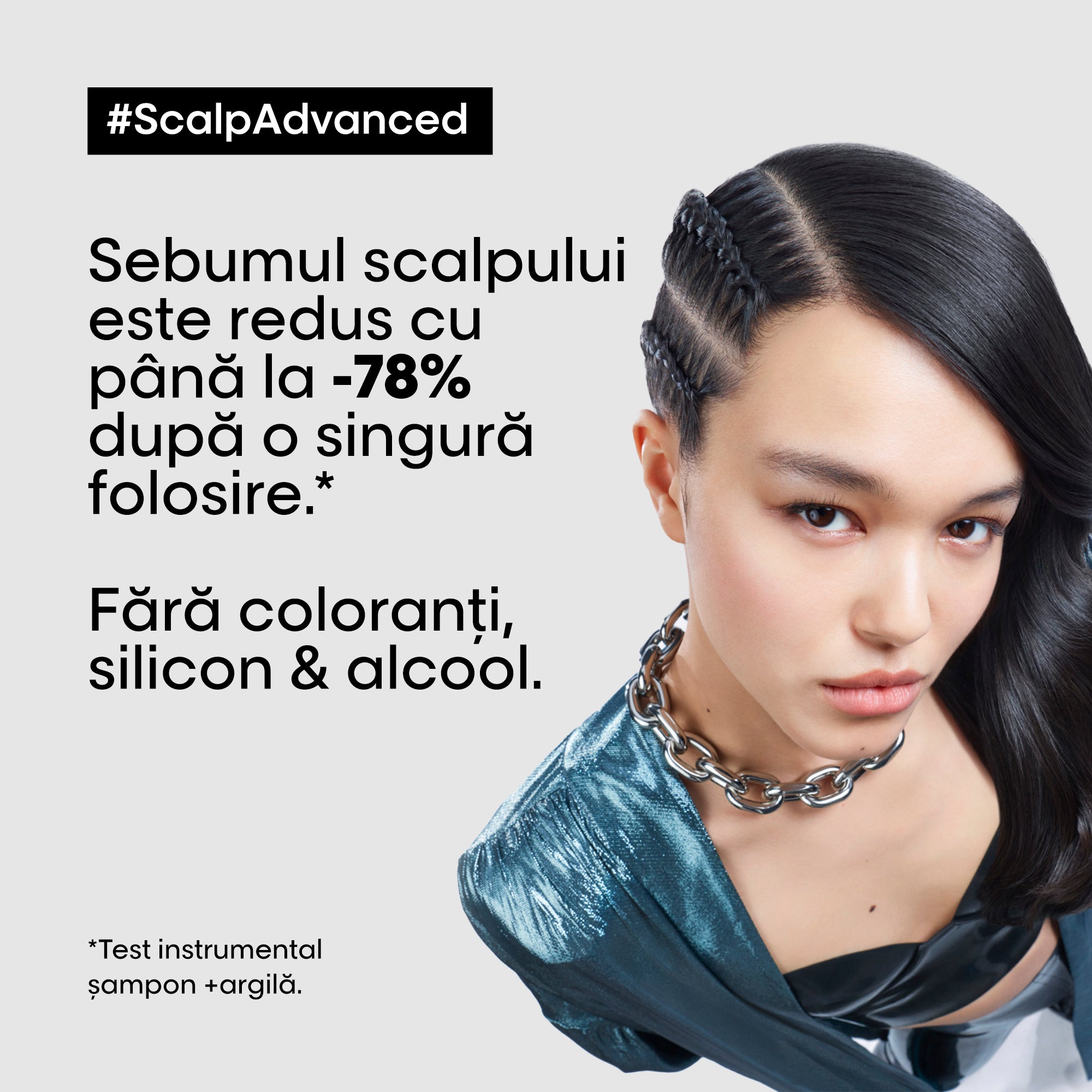 L'Oreal Professionnel SE Scalp Advanced - Sampon Profesional pentru Scalp Gras 300ml - Beauty Lounge