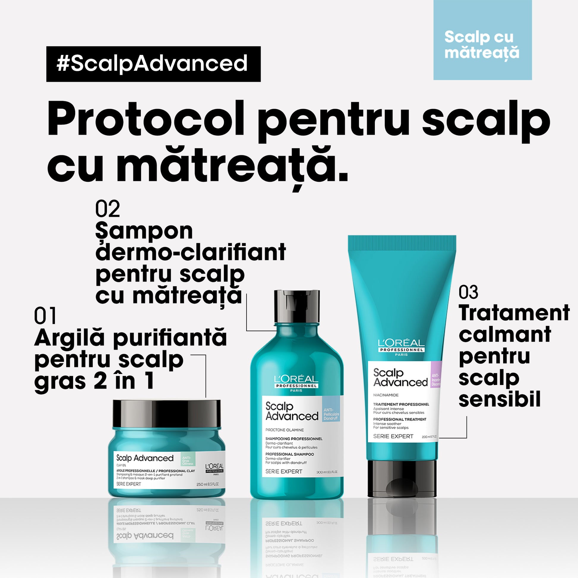 L'Oreal Professionnel SE Scalp Advanced Anti-Dandruff - Sampon 300ml - Beauty Lounge