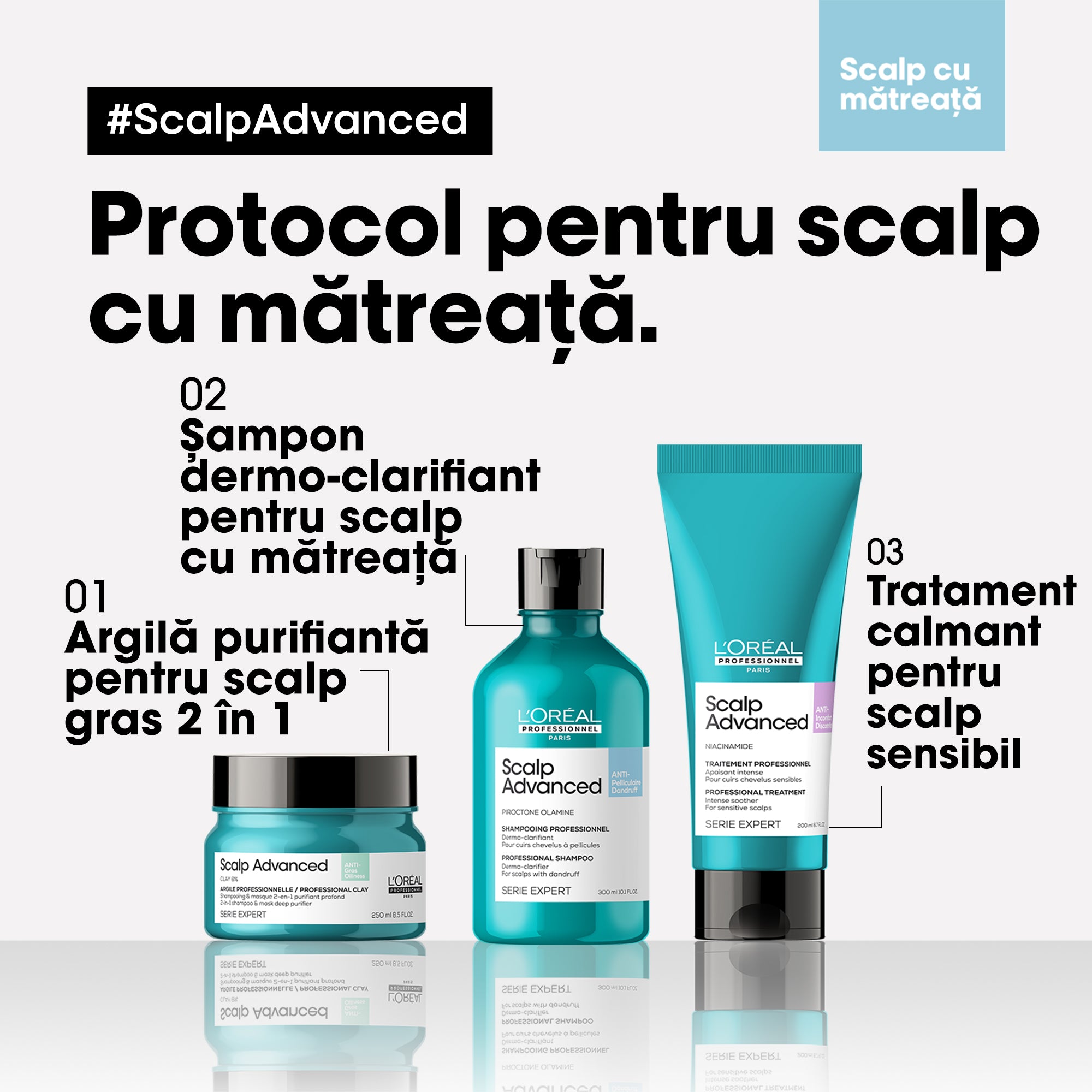 L'Oreal Professionnel SE Scalp Advanced Anti-Dandruff - Sampon 300ml - Beauty Lounge
