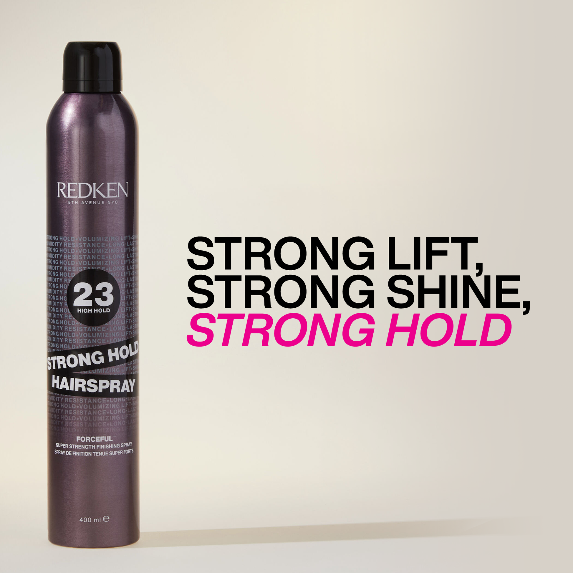 Redken Strong Hold 23 - Fixativ cu Putere Mare de Fixare 400ml - Beauty Lounge