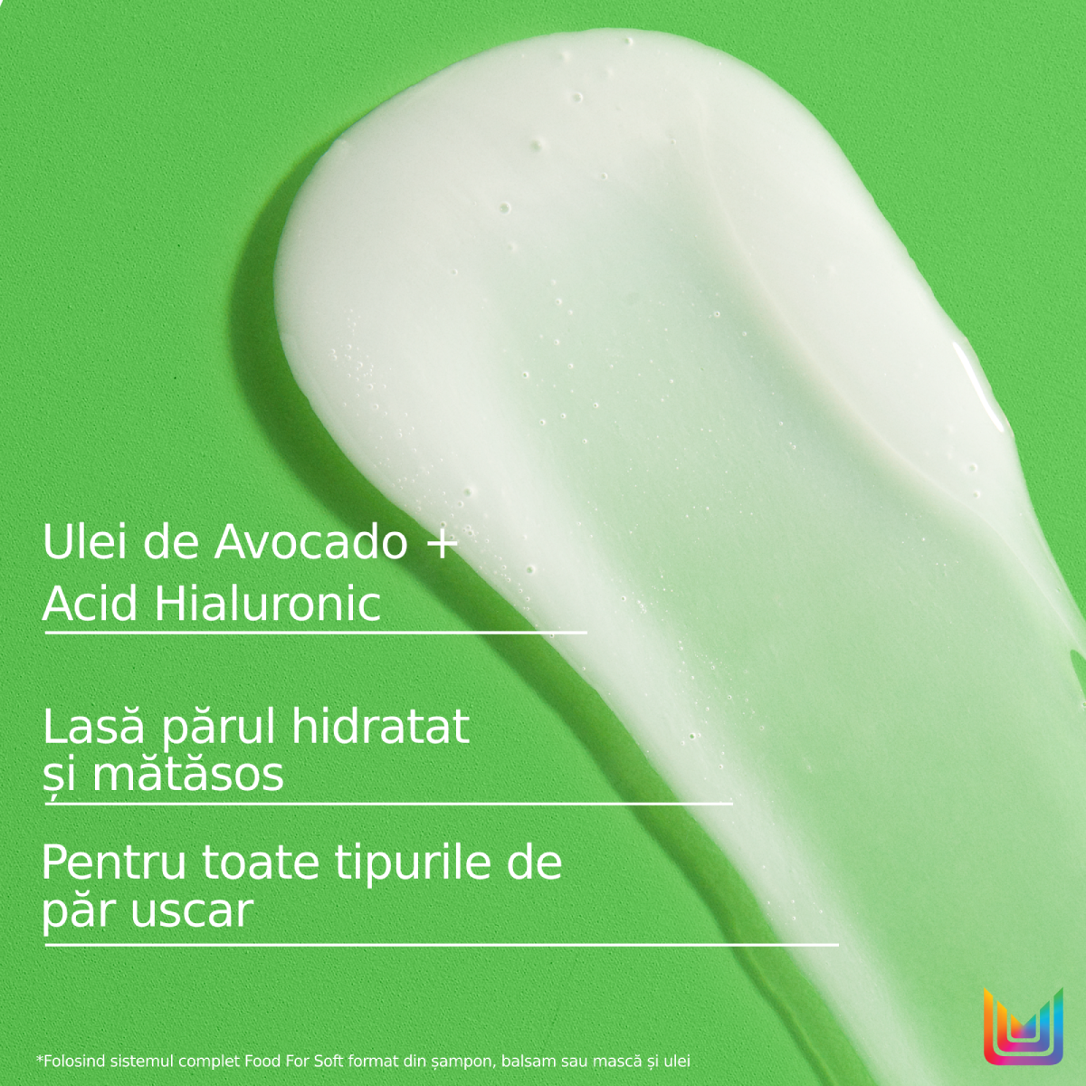 Matrix Food For Soft - Sampon cu Ulei de Avocado si Acid Hialuronic Par Uscat 300ml - Beauty Lounge