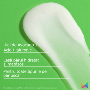 Matrix Food For Soft - Sampon cu Ulei de Avocado si Acid Hialuronic Par Uscat 300ml