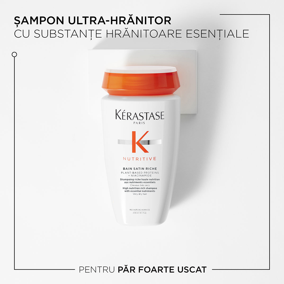 Kérastase Nutritive Bain Satin Riche Sampon Hranitor Par Foarte Uscat 250ml - Beauty Lounge