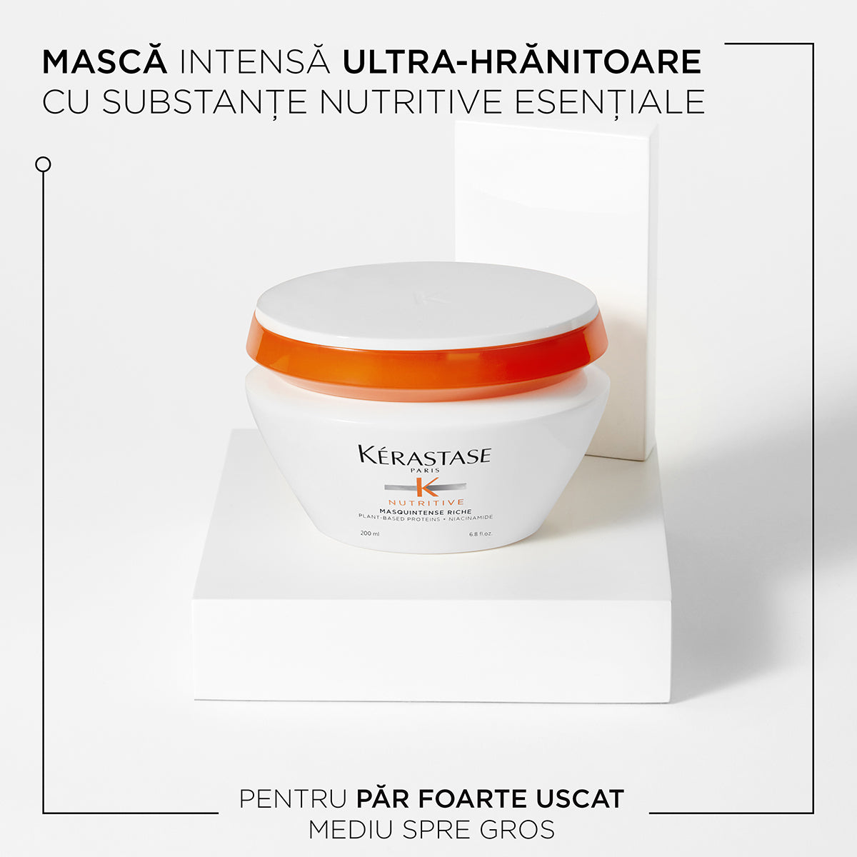 Kerastase Nutritive Masquintense Riche Masca Ultra-Hranitoare Par Foarte Uscat 200ml - Beauty Lounge