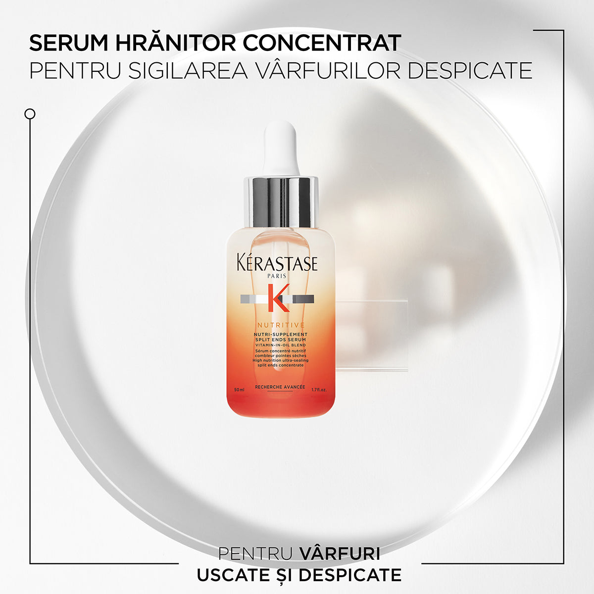 Kérastase Nutritive Nutri-Supplement Split Ends Serum Hranitor Varfuri Uscate si Despicate 50ml - Beauty Lounge