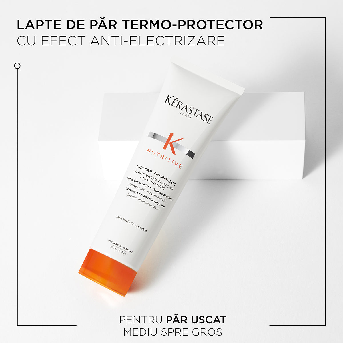 Kerastase Nutritive Nectar Thermique Lapte de Par de Descurcare si Termo-Protector 150ml - Beauty Lounge
