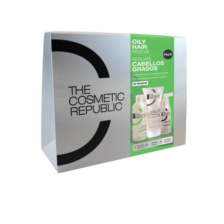 The Cosmetic Republic Oily Hair Rescue Pack - Set Pentru Scalp Seboreic