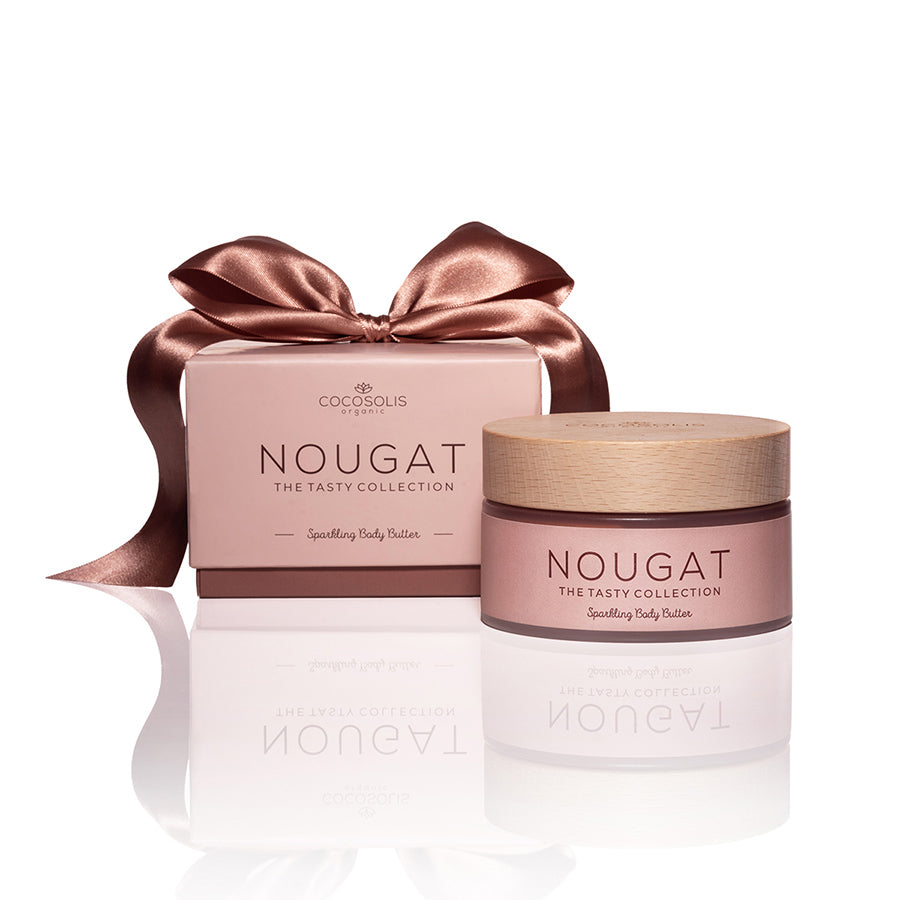 Cocosolis Nougat Sparkling Body Butter - Unt de Corp 250ml