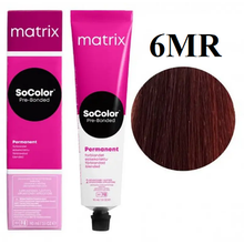 Încarcă imaginea în Galerie, Matrix Vopsea de Par Socolor 6MR Blond Inchis Mocha Rosu 90 ml
