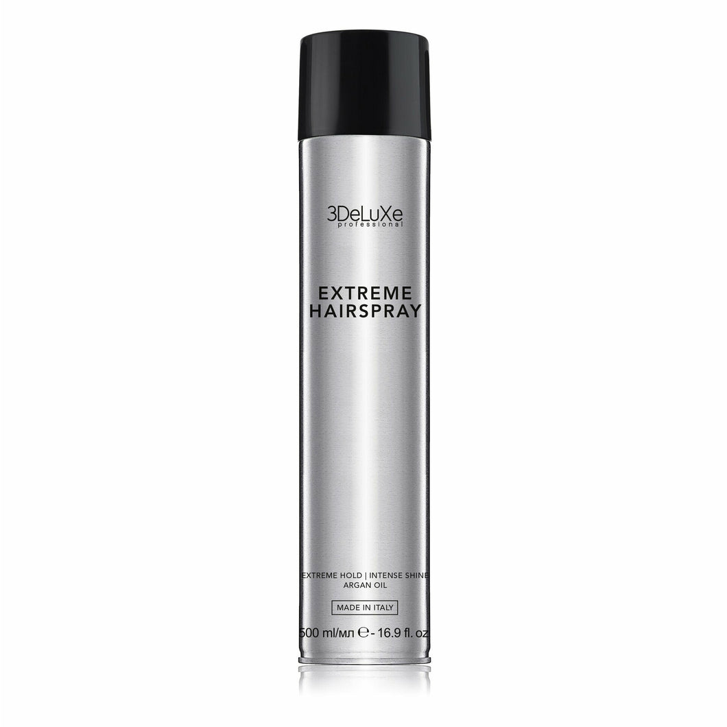 3Deluxe Hair Spray Extreme Hold 500ml