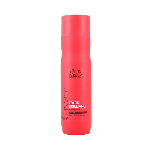 Wella Professionals Invigo Brilliance Sampon Coarse 250ml - Pentru Par Vopsit - Beauty Lounge