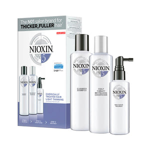 Nioxin SYS5 Kit 300+300+100ml - Kit Tratament Impotriva Caderii Parului