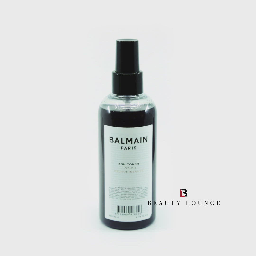 Încarcă video: Balmain Ash Toner Spray Violet 200ml - Elimina Tonurile Galbene