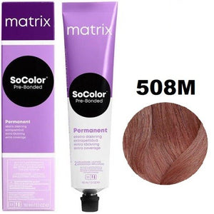 Matrix Vopsea de Par Socolor 508M Extra Acoperire Blond Deschis Mocha 90 ml